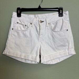 Rag & Bone Womens Jean Shorts Size 24 Boyfriend Denim Cowgirl Beach Festival